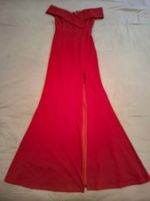 Lulus Song of Love Wine Off Shoulder Maxi Dress
