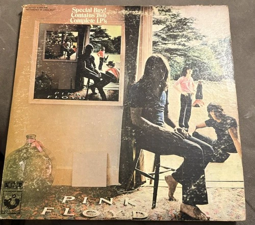 Pink Floyd Ummagumma 12” Rock Vinyl Record 2x LP  1973 EMI Harvest STBB-388