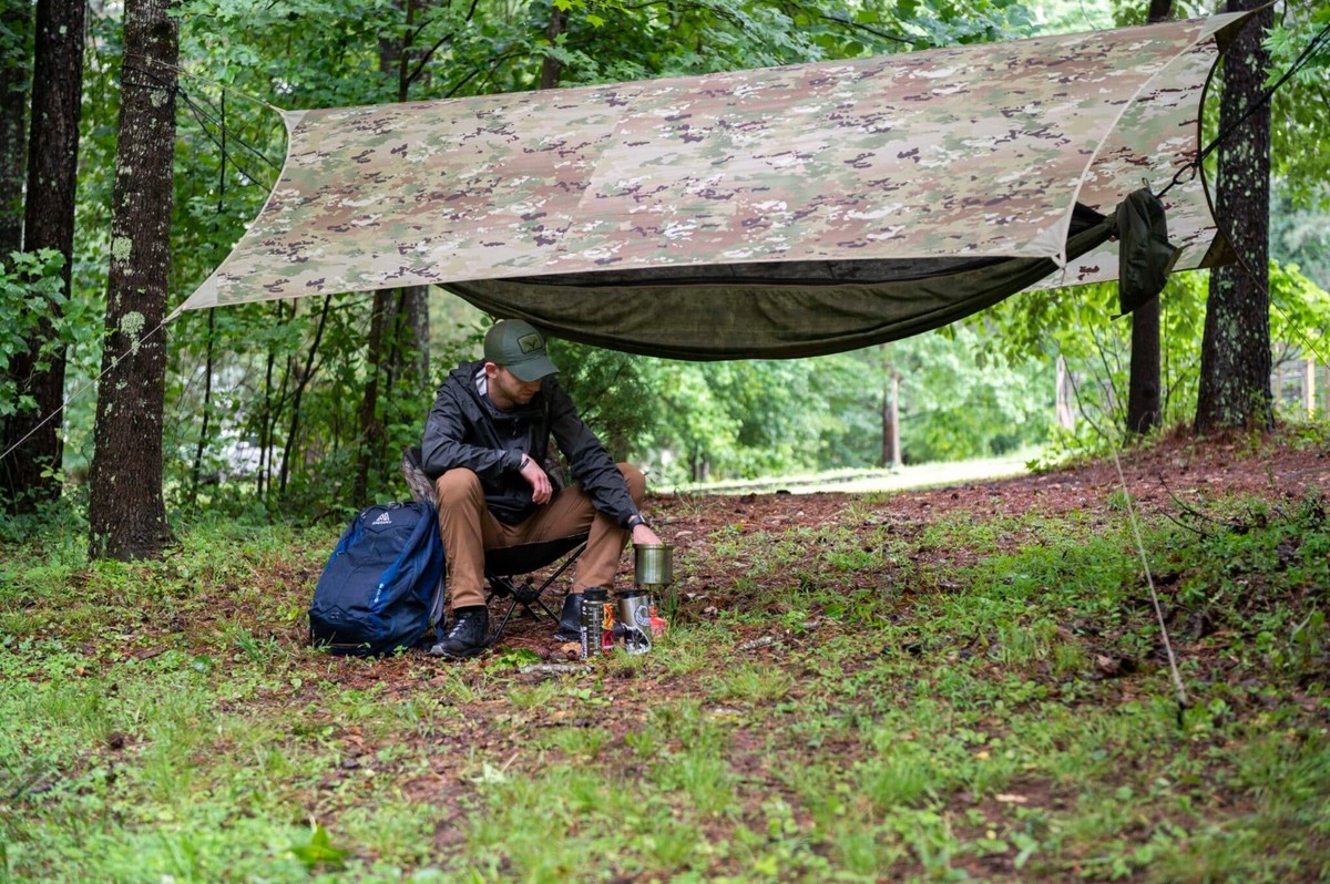 Litefighter Recon 1 Jungle Hammock & Waterproof Tarp OCP New