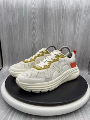 Tenis ortopédicos cómodos deportivos naranja crema talla 8 Vionic Walk Max para mujer - Imagen 1 de 4