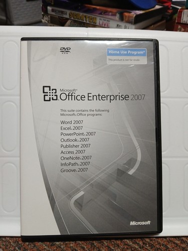 Microsoft Office Enterprise 2007 Home Use Key Word Power Point Excel