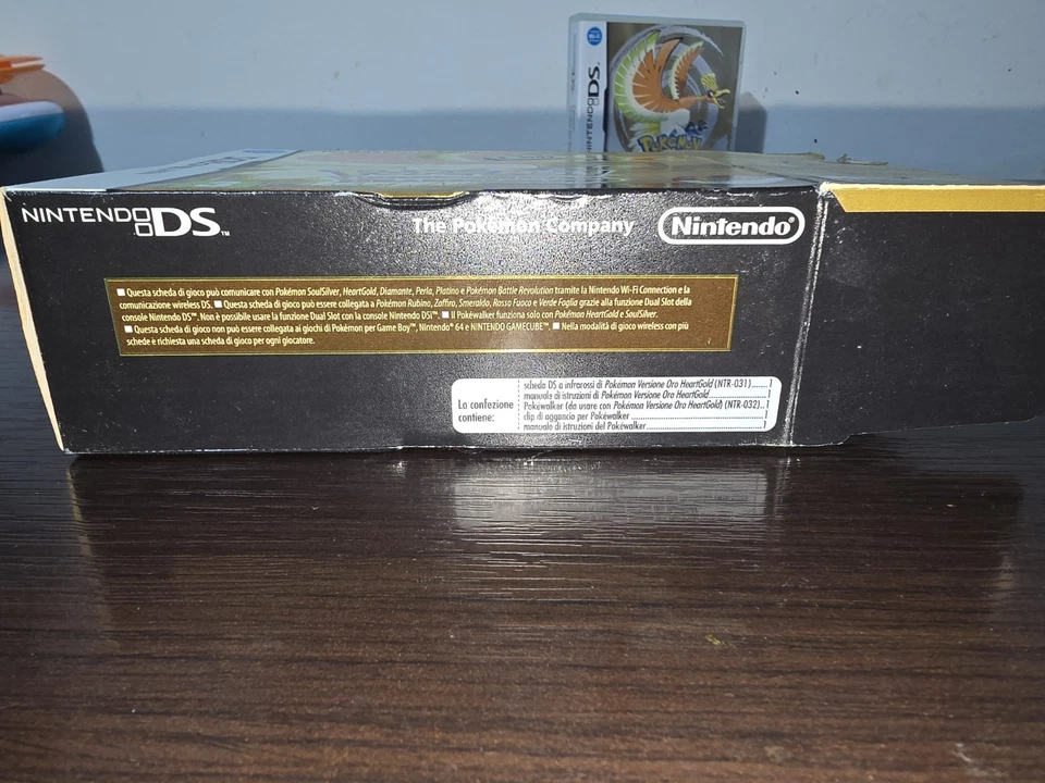 Pokémon HeartGold Version (PAL ITA) + NEW Pokéwalker - (CIB) - Nintendo DS - Immagine 3 di 4