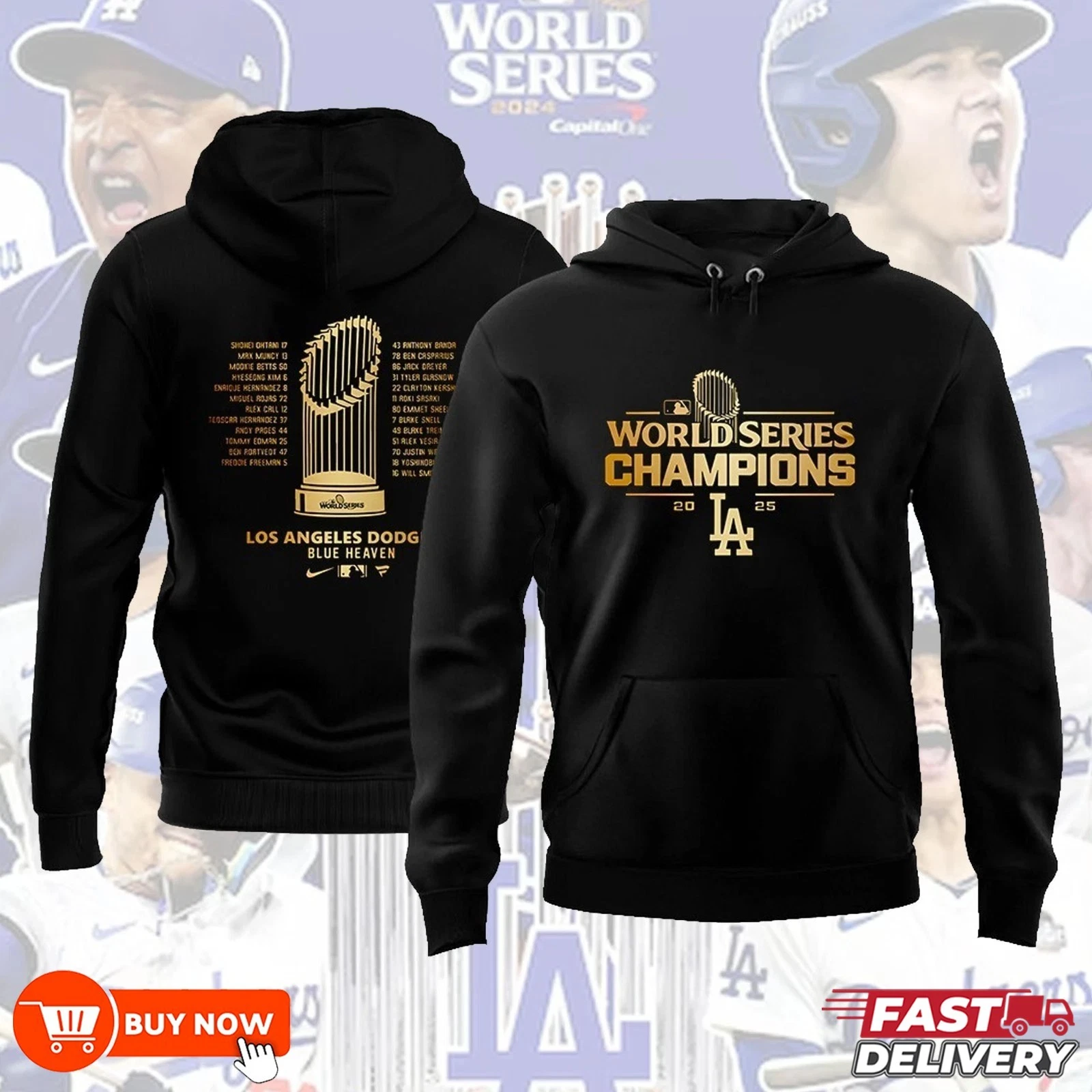 Los Angeles Dodgers 2025 World Series Champions TShirt