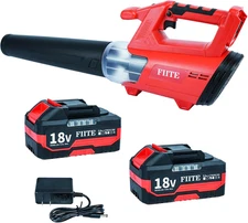 Leaf Blower,18V Battery Powered Electric Blower,600Cfm Blowers 6-Speed Lightweig