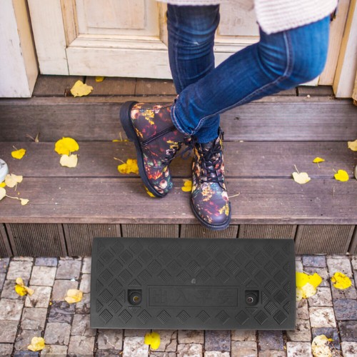 Almohadilla de rampa para silla de ruedas pendiente de entrada para hogar rampas escalones coche resistente - Imagen 10 de 12