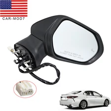For Toyota Camry 2018 2019 2020-2023 Door Mirror Passenger Side | Power | Heated