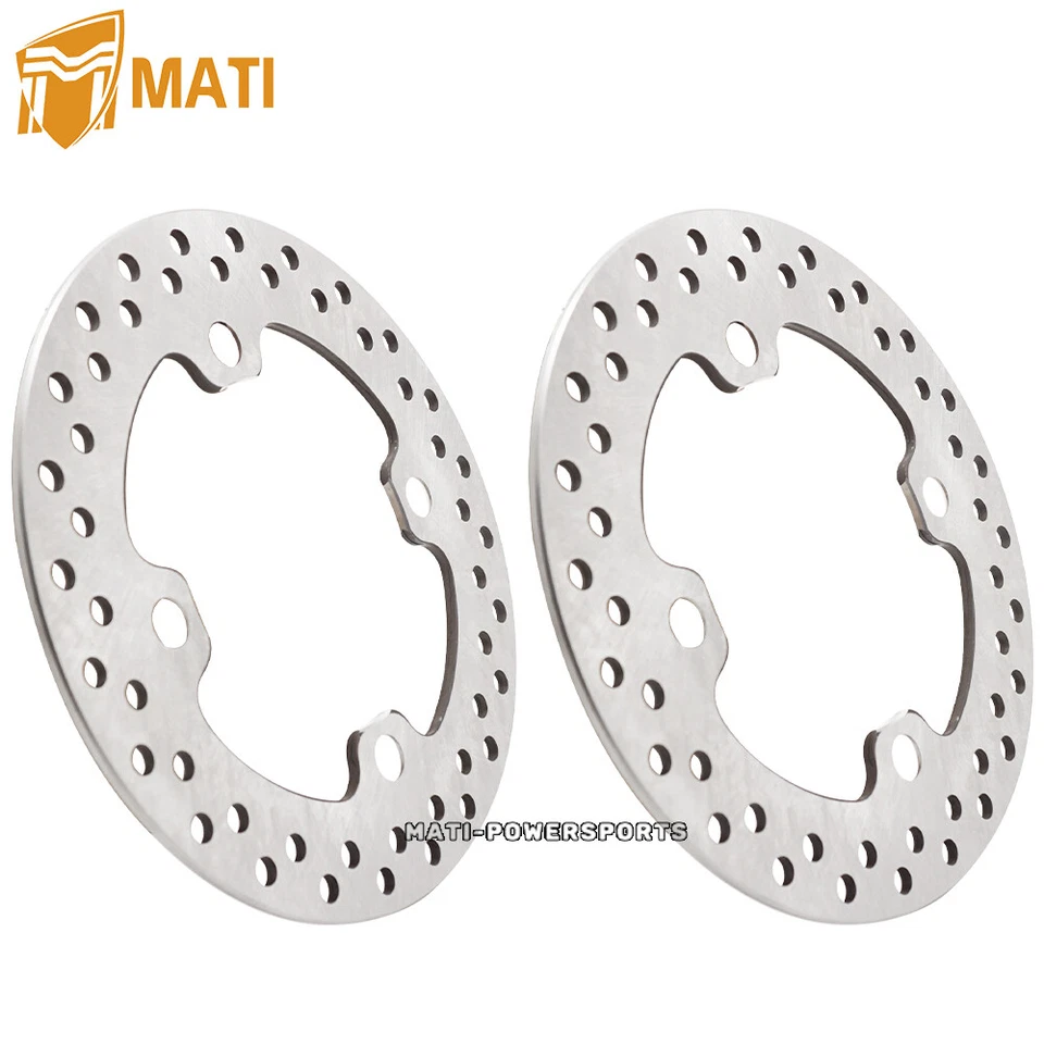 4PCS Front & Rear Brake Disc Rotor for Polaris Sportsman/Scrambler 1000-XP-S - Image 4 of 4