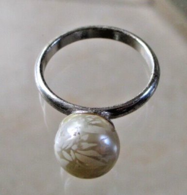 Bague Vintage Argent – Taille 57, Bijou Ancien élégant