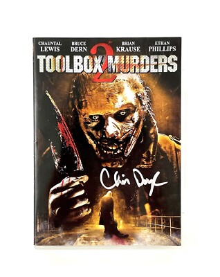 Toolbox Murders 2 Signed DVD Christopher Doyle Coffin Baby Chris