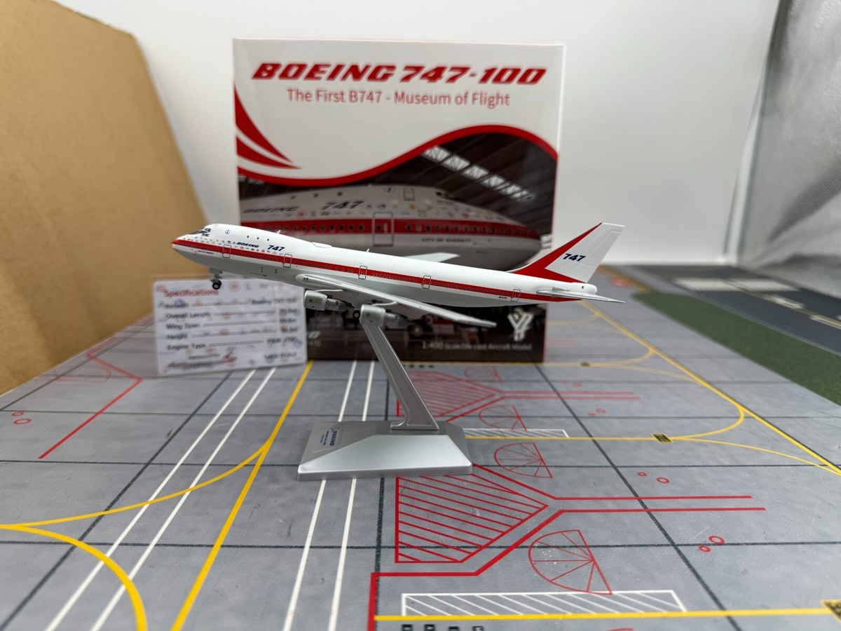 YY Wings 1/400 Boeing 747-100 N7470 YY74101 Museum Edition YY Wings 1/400 Boeing 747-100 N7470 YY74101 Museum Edition