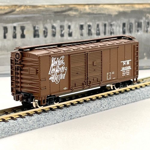 Roco N Scale 28704 New York Haven Hartford Acero Doble Puerta Boxcar NH 160328 | Condition: Used