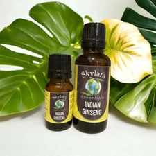 Pure Ginseng Herb Essential Oil - 100% Natural and Therapeutic Grade