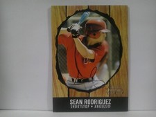 2003 Bowman Heritage Black Facsimile Signature Sean Rodriguez #264 Rookie RC