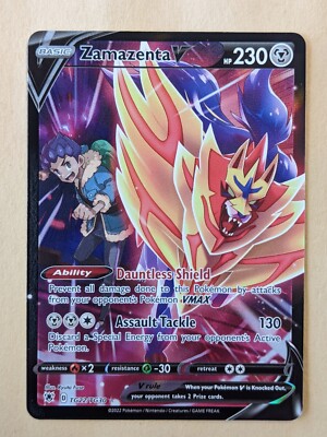 ZAMAZENTA V TRAINER GALLERY-POKEMON ASTRAL RADIANCE-ULTRA