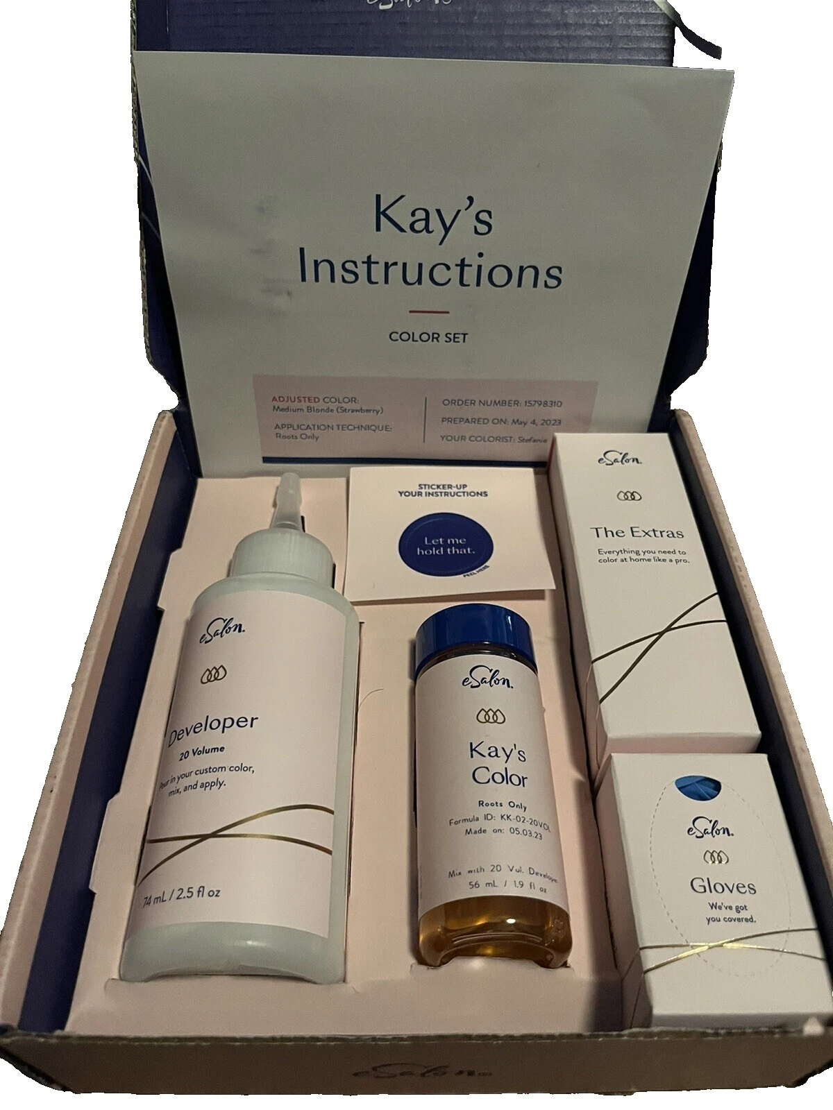 Cremas de color de pelo Roots