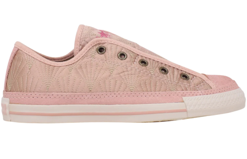 Converse Women's size 7 / 7.5 Quilted CT Slip Pink Rose hidden elastic closure - 第 1/6 張圖片