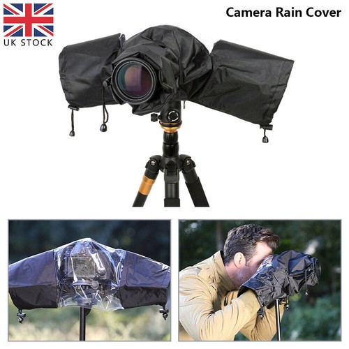 Universal Waterproof Camera Lens Protector Rain Cover Bag For DSLR SLR Camcorder - Picture 2 of 18