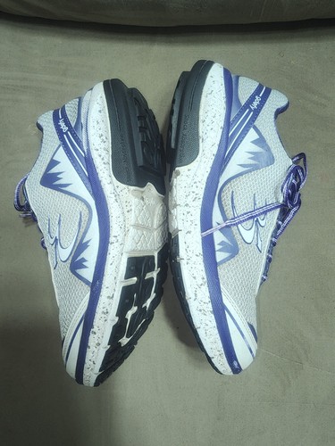Gravity Defyer GDEFY Comfort Fit Women 7.5 White/Purple Walking Shoes Sneakers - Picture 6 of 8