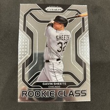 2022 Prizm Baseball Rookie Class #RC-25 Gavin Sheets - Chicago White Sox