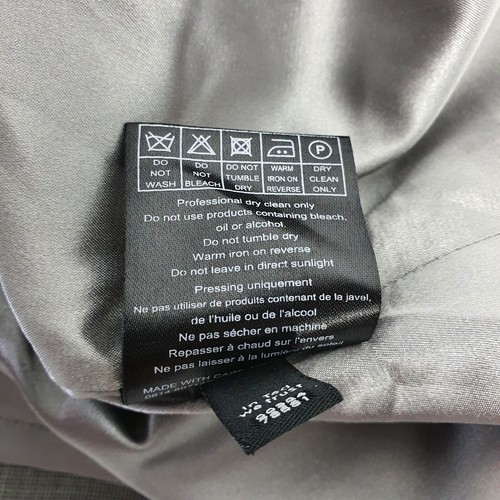 TED BAKER Wool Shift Dress Pencil Empire Line Smart Business Size 2 UK 8/10 Grey - Picture 18 of 24