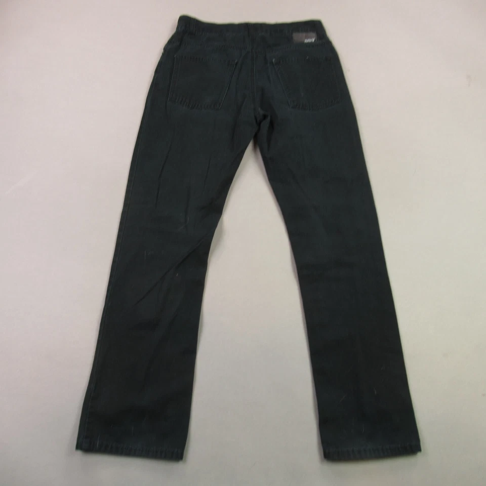Pantalones Hurley Niñas 27X28 Pierna Recta Bolsillo con Cremallera Exterior Senderismo Negros Elastizados Foto 4 de 4