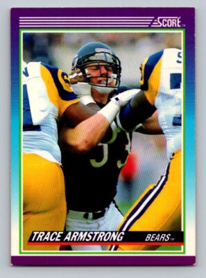 1990 Score Trace Armstrong #209 Chicago Bears