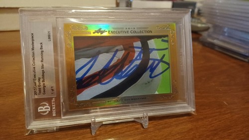 2013 LEAF EXECUTIVE COLLECTION MASTERPIECE TODD GURLEY AUTO BGS 1/1 🔥 ROOKIE - Picture 4 of 6