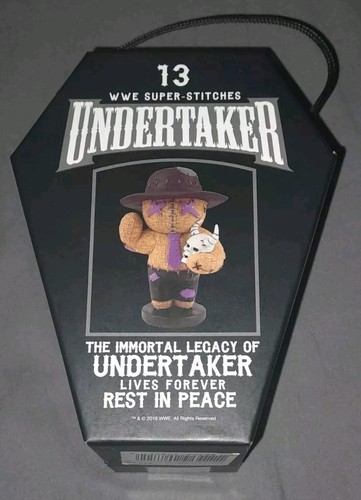WWE WM34 Undertaker Exclusive Voodoo Figurine MINT CONDITION With Original Box - Picture 2 of 4