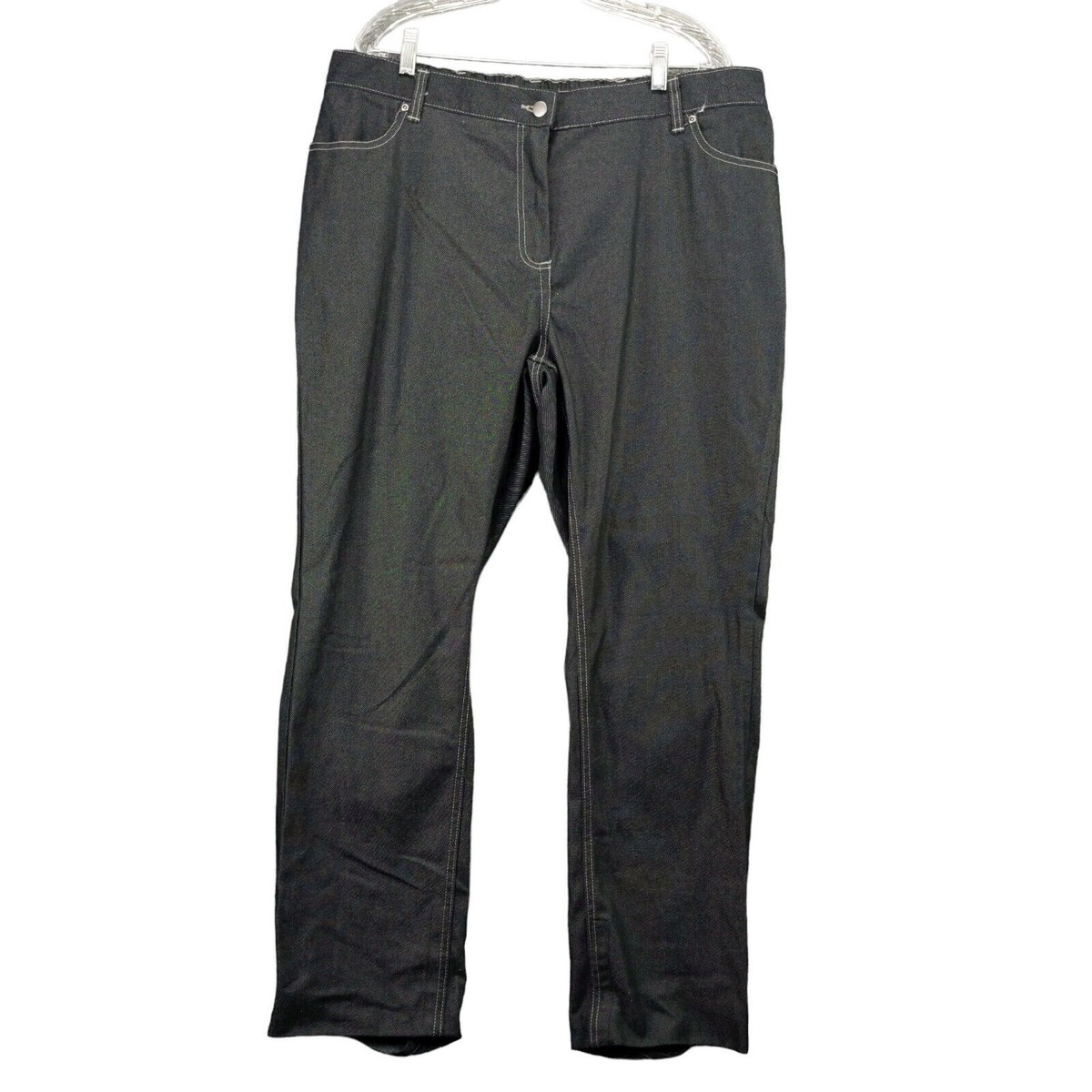 MAGLIANO SUPER DENIM BELT PANTS 黒 Lサイズ MAGLIANO SUPER DENIM BELT PANTS 黒 Lサイズ