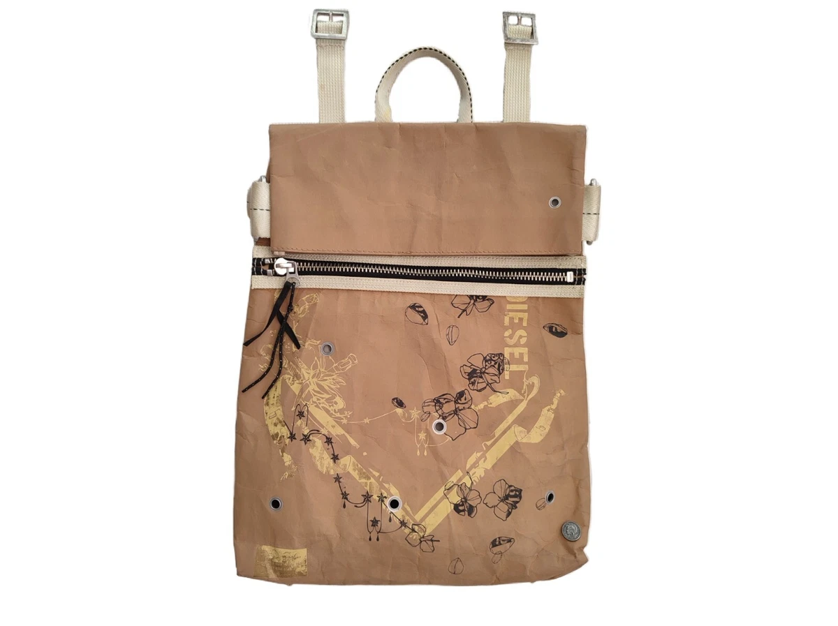 archive diesel nylon shoulder bag y2k