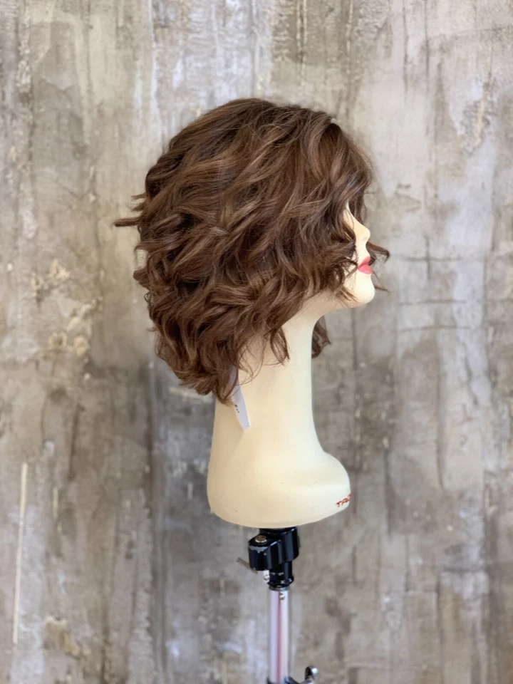 7'' LYR -8 YAFFA WIGS 100% EUROPEAN NATURAL HUMAN HAIR 13" LONG NWT - Image 3 of 4