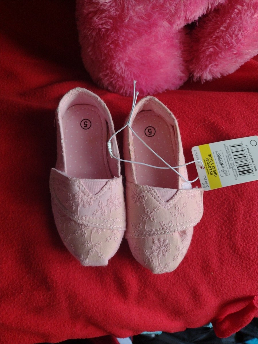 Pink Glitter Slip Ons. Toddler Girl Shoes. | eBay