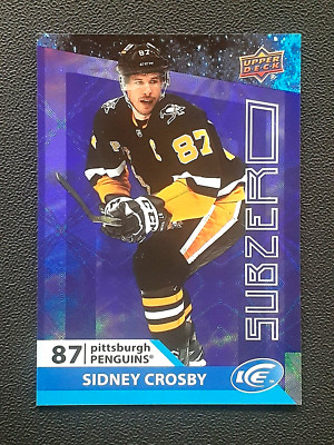 SIDNEY CROSBY 2021-22 UPPER DECK ICE SUB ZERO 21-22 NO SZ-5            61952