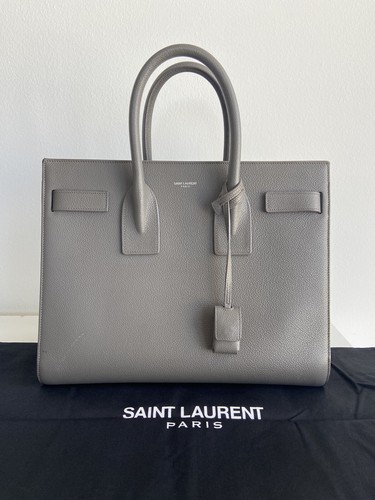 Saint Laurent Tasche Sac De Jour Large Grau - Bild 2 von 12