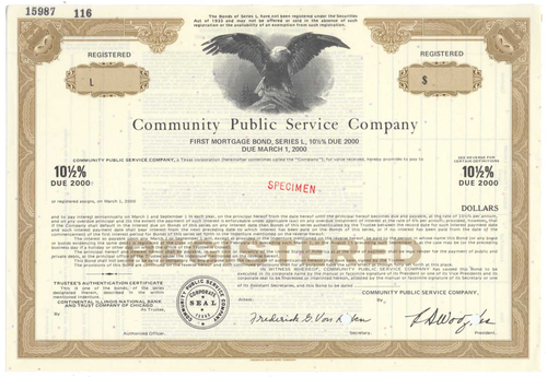 Mixed Lot of 5 Specimen Stock Certificates Printed by American Bank Note Company - 第 4/5 張圖片