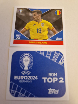 Topps Euro 2024 Sticker - Darius Olaru (Rumänien) - Top XI - ROM TOP2