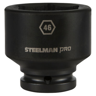 Steelman Pro 3/4 in. Drive 46mm 6 Point Impact Socket 79318