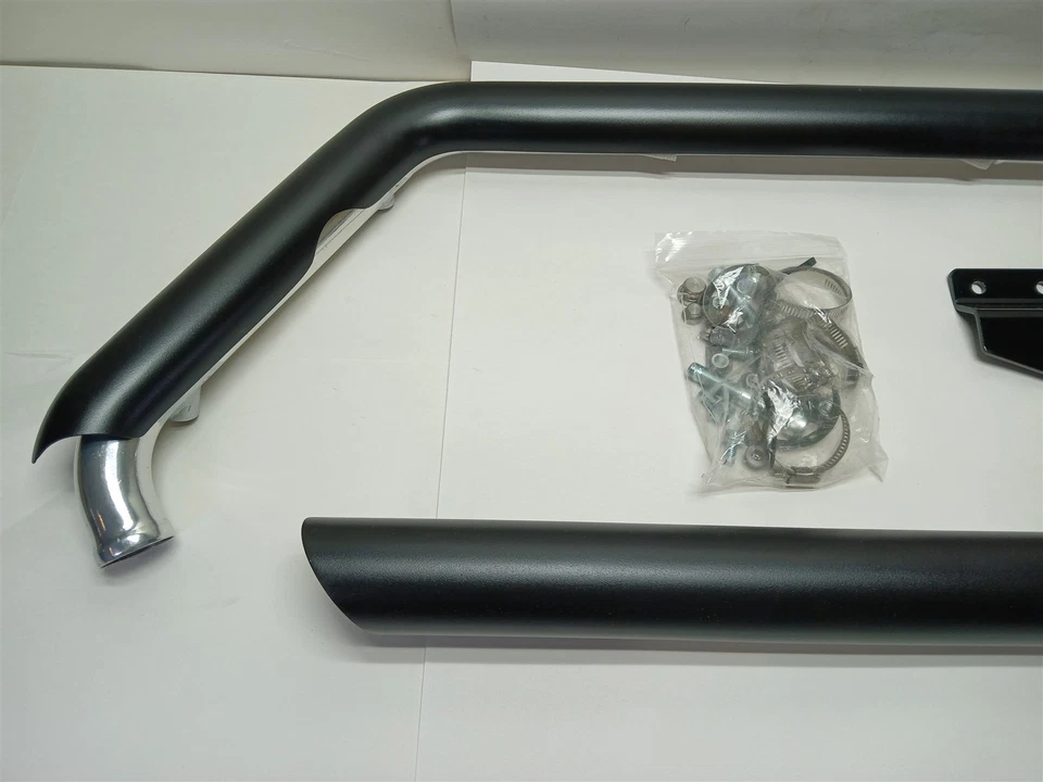 Harley-Davidson 86-17 Softail Rush Racing Long Series Escape Negro 6120SL-175  Foto 2 de 4