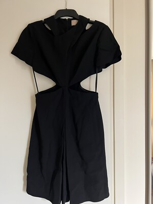 christopher kane black dress size 12UK