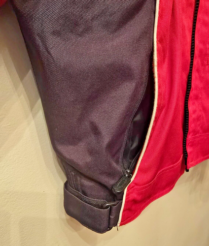 Cortech Men's GX Sport Armored Motorcycle Jacket Red/Black Size XXL / 48 - Picture 18 of 23