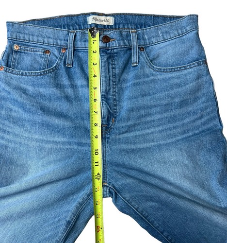 Madewell Size 31 Jeans Classic Straight in Nearwood Wash High Rise - Picture 15 of 17