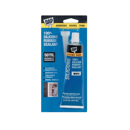 DAP 7079800752 Window and Door Sealant, White, 2.8 Oz - Picture 1 of 1