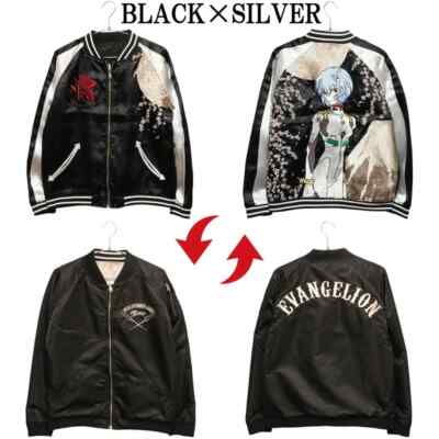 ジャケット・アウター EVANGELION XIII Leather Riders Jacket RADIO EVA 634 EVANGELION XIII Leather Riders Jacketブラック