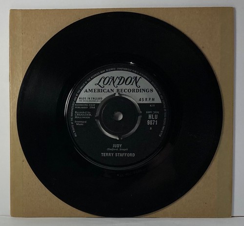Terry Stafford Suspicion Judy London 45 Elvis - Picture 2 of 2