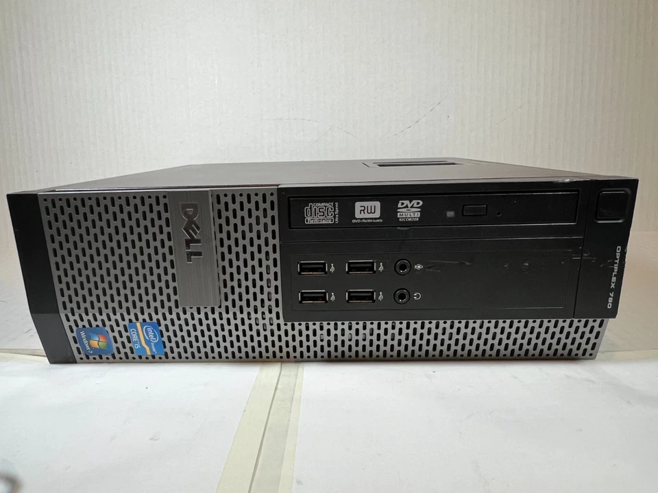 Dell Optiplex 790 Series SFF Intel Core i5 SSD 120Gb 4GB Ram Windows 10 Desktop - Image 4 of 4