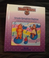 ONE TEDDY RUXPIN BOOK GRUNDO SPRINGTIME SINGTIME WORLDS OF WONDER - BOOK ONLY
