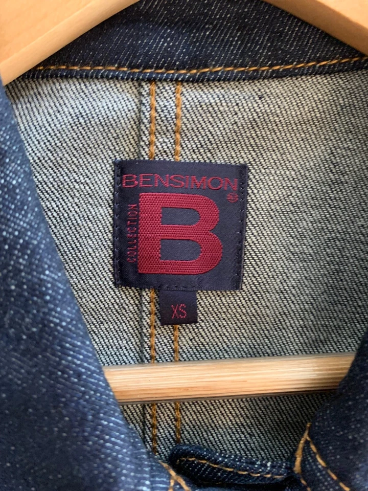 Chaqueta de Jean BENSIMON Fabrine, Denim Crudo, XS Foto 4 de 4