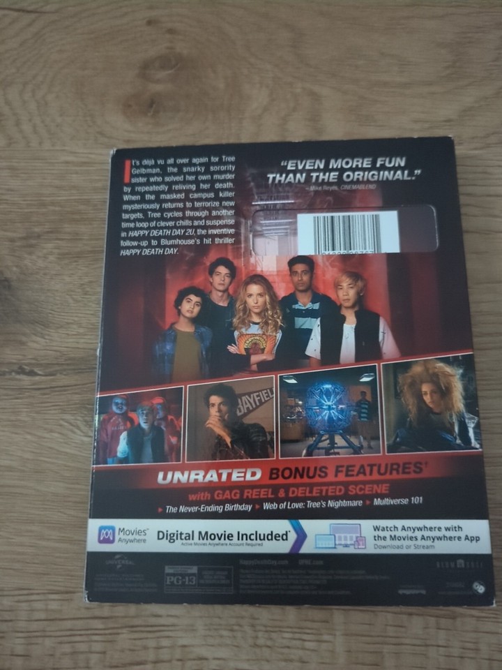 Happy Death Day 2u (Bluray, 2019) 191329087671 eBay
