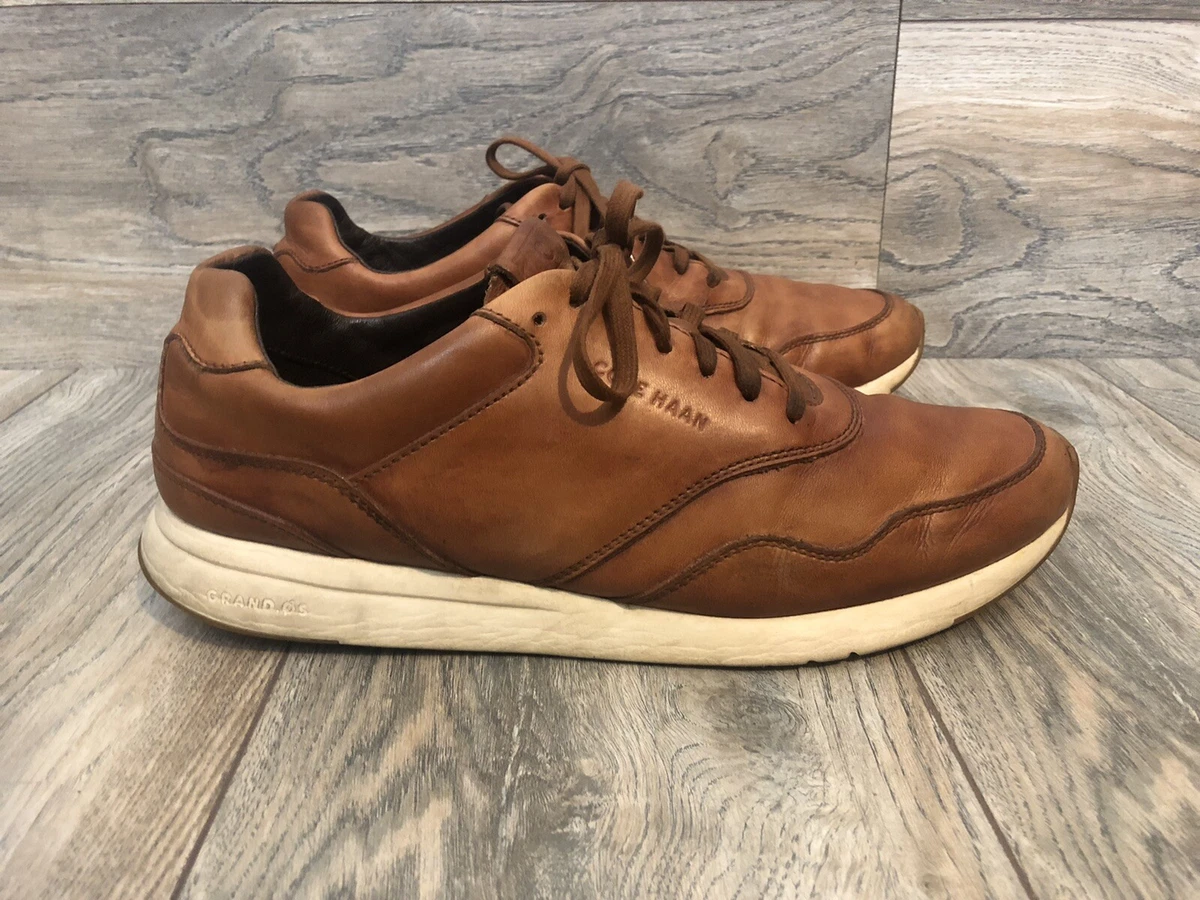 Cole Haan Mens Grandpro Runner Sneaker Sneakers Camel Brown