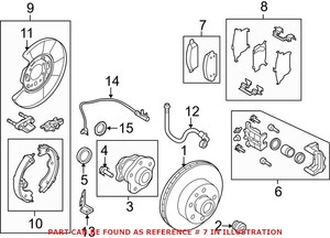 NISSAN D40601MB0A GENUINE OEM BRAKE PADS NISSAN D40601MB0A GENUINE OEM BRAKE PADS